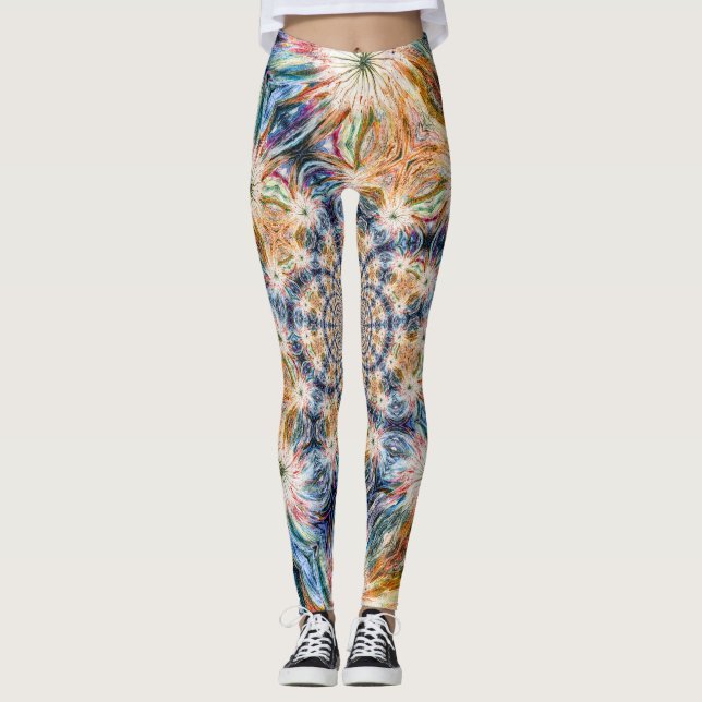 Lucy Leggings #017 - Unique Art Leggings (Front)