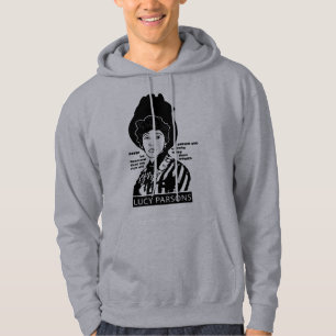 Lucy Parsons - Never be Deceived ... Hoodie