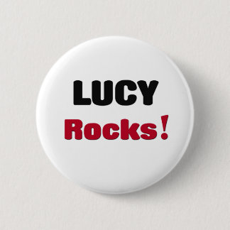 Lucy Rocks 2 Inch Round Button