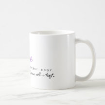 Lucy Smoke Bookish Mug