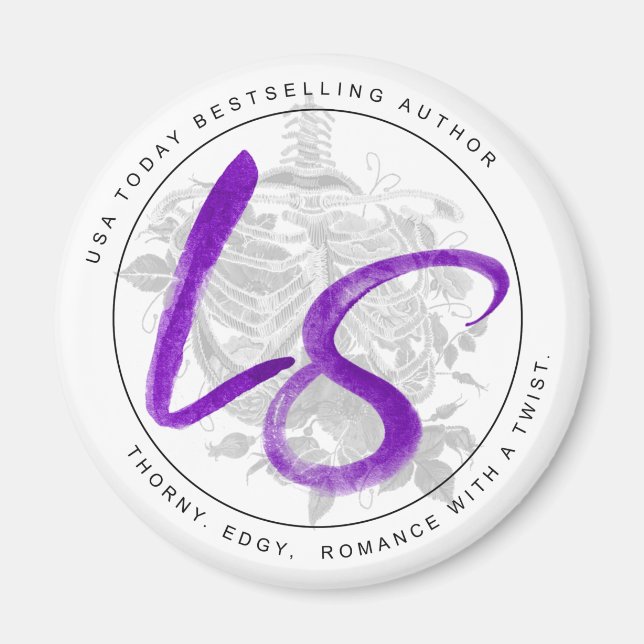 Lucy Smoke Logo Magnet (Devant)