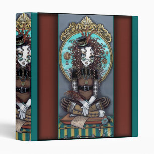 "Lucy" Steam Punk Air Balloon Fairy Art Binder