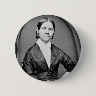 Lucy Stone American Abolitionist and Suffragist 2 Inch Round Button