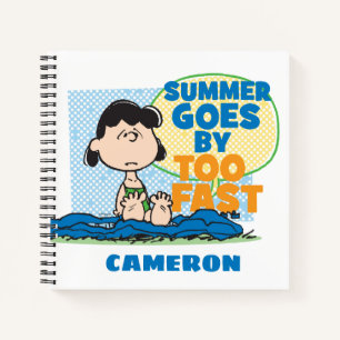 Lucy - Summy Goes By Too Fast Notebook