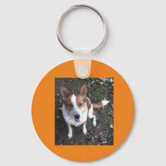 Lucy the Dog Keychain