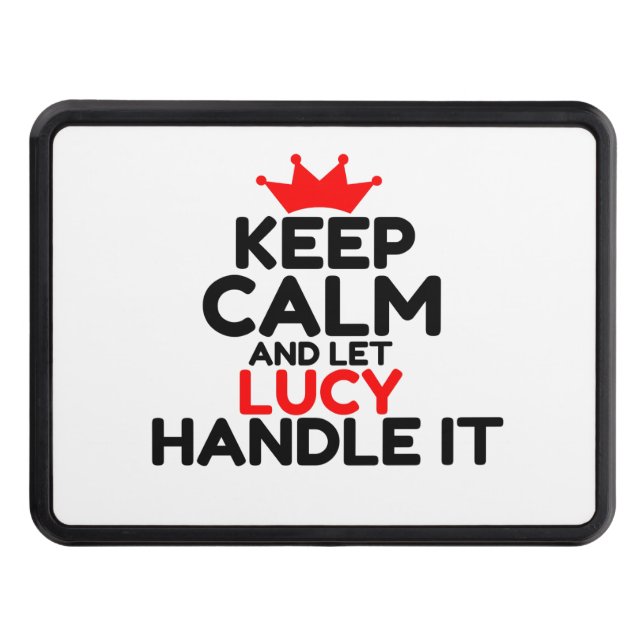 LUCY TRAILER HITCH COVER (Front)
