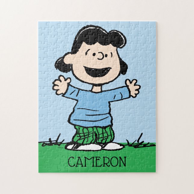 Lucy With Arms Wide Jigsaw Puzzle (Vertical)