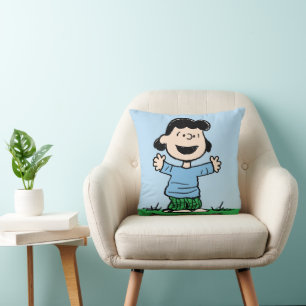 Lucy With Arms Wide Throw Pillow