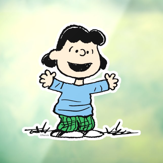 Lucy With Arms Wide Window Cling (Sheet 3)