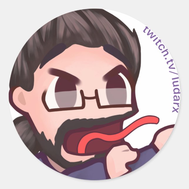 Ludarx | The Real Ree Sticker (Front)