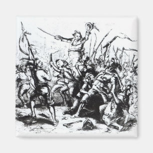 Luddite Rioters, 1811-12 Magnet