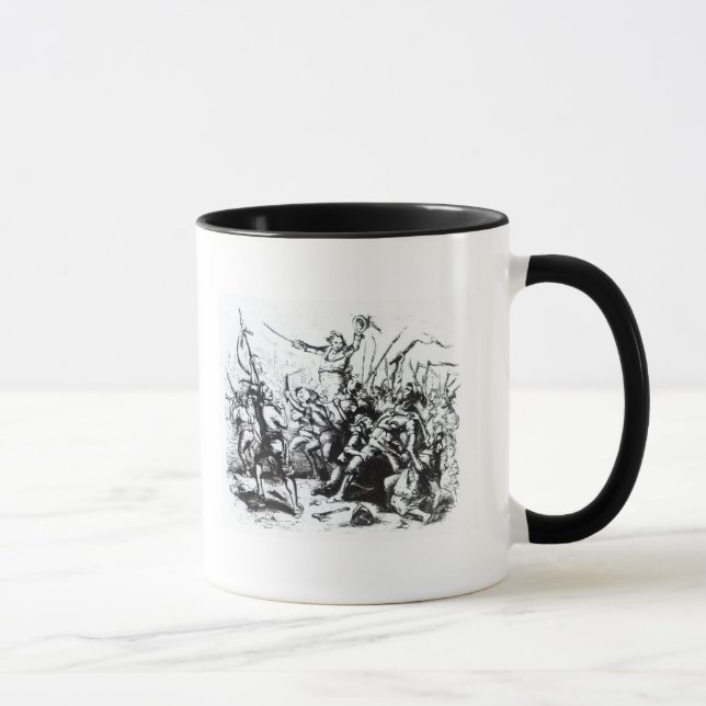 Luddite Rioters, 1811-12 Mug (Right)