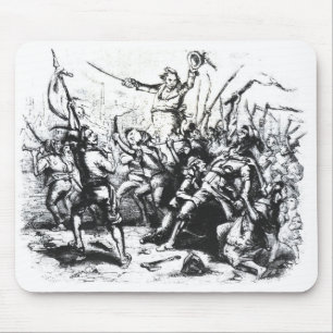 Luddite Rioters Mouse Pad