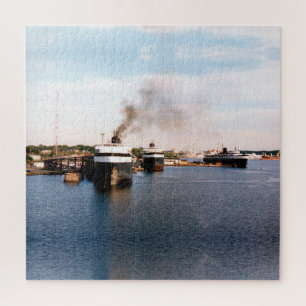 Ludington Car/Rail Ferries puzzle