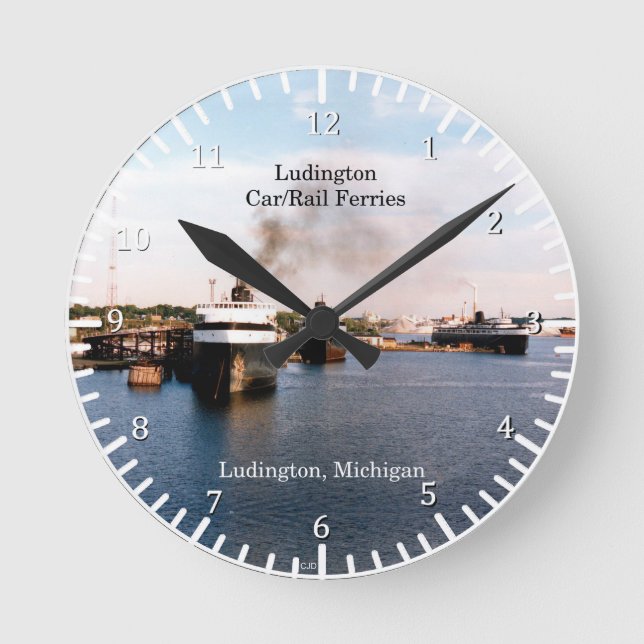 Ludington Carferries clock (Front)