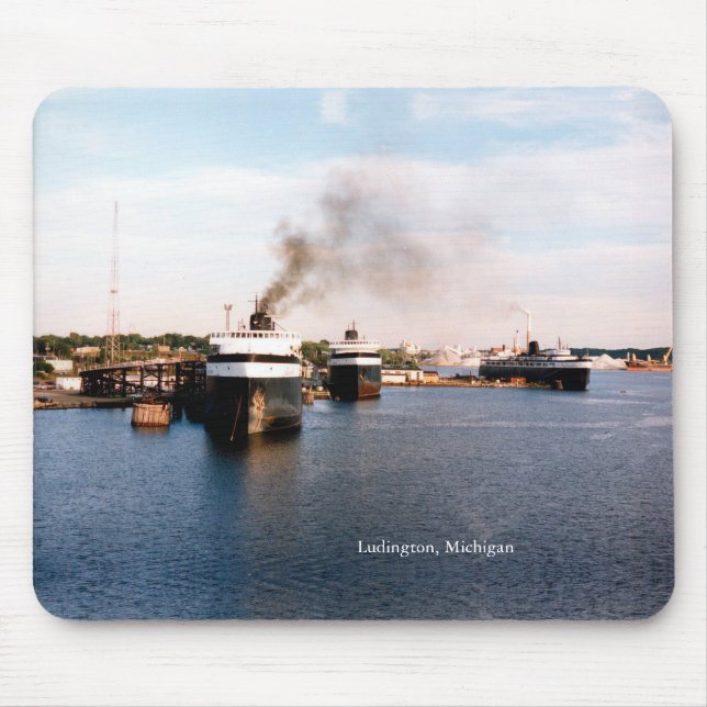 Ludington Ferries mousepad (Front)