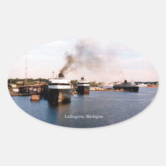Ludington Ferries sticker (Front)
