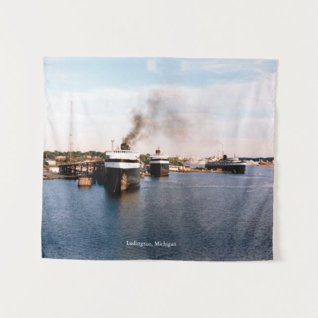 Ludington Ferries tapestry (Front (Horizontal))