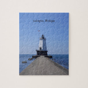 Ludington Lighthouse Jigsaw Puzzle