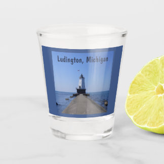 Ludington Lighthouse Shot Glass