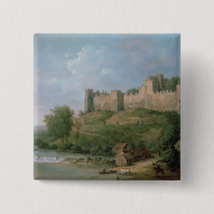 Ludlow Castle 2 Inch Square Button