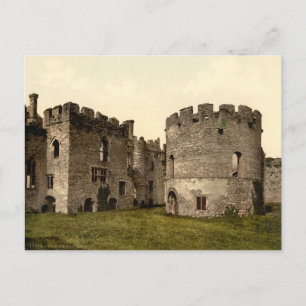 Ludlow Castle I, Shropshire, England Postcard