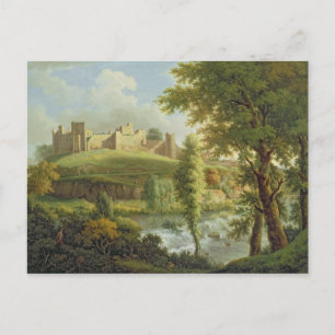 Ludlow Castle with Dinham Weir, from the South-Wes Postcard
