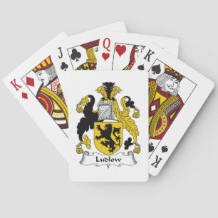 Ludlow Family Crest Playing Cards