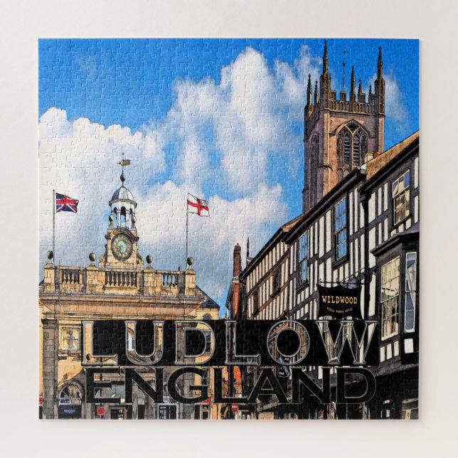 Ludlow Jigsaw Puzzle (Vertical)