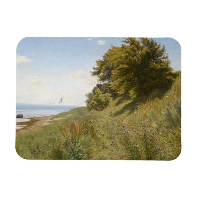 Ludvig Kabell - Summer day at the sea Magnet (Horizontal)