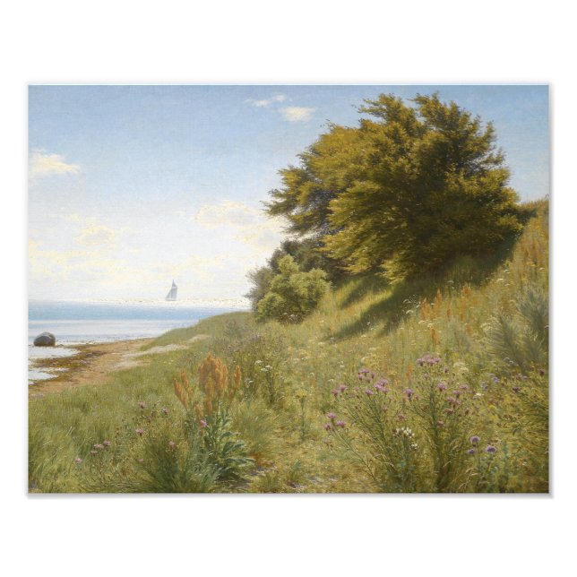 Ludvig Kabell - Summer day at the sea Photo Print (Front)