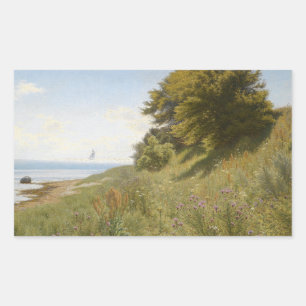 Ludvig Kabell - Summer day at the sea Sticker