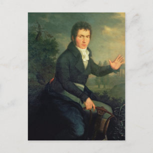 Ludvig van Beethoven , 1804 Postcard