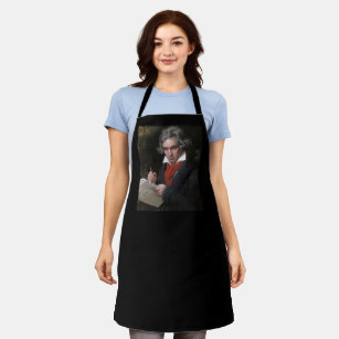 Ludwig Beethoven Symphony Classical Music Composer Apron