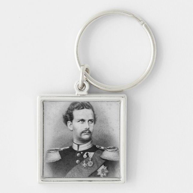 Ludwig II of Bavaria Keychain (Front)