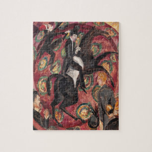 Ludwig Kirchner Circus Rider, Dancer with Castanet Jigsaw Puzzle