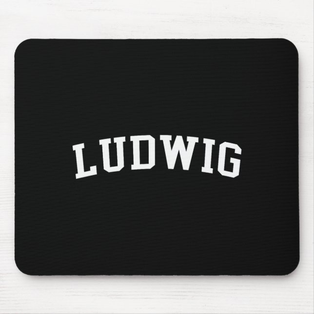 Ludwig  mouse pad (Front)