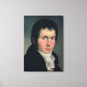 Ludwig van Beethoven , 1804 Canvas Print