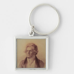 Ludwig van Beethoven , 1824 Keychain