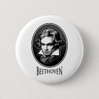 Ludwig van Beethoven 2 Inch Round Button