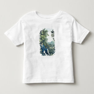 Ludwig van Beethoven by a River (coloured engravin Toddler T-shirt
