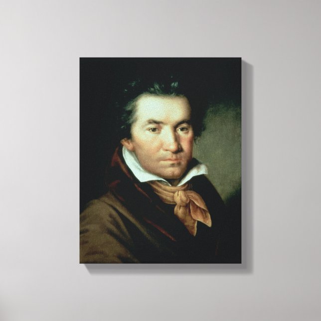 Ludwig van Beethoven Canvas Print (Front)