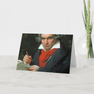 Ludwig Van Beethoven Card