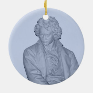 Ludwig Van Beethoven Ceramic Ornament