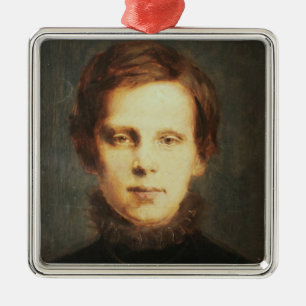 Ludwig van Beethoven , German composer Metal Ornament