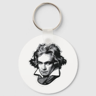 Ludwig van Beethoven Keychain