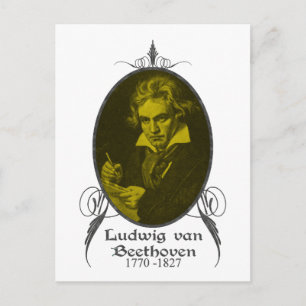 Ludwig van Beethoven Postcard