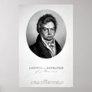 Ludwig van Beethoven Poster