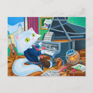 "Ludwig van Caathoven" Postcard