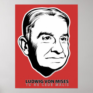 Ludwig von Mises Poster